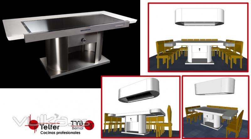 TEPPANYAKI+CAMPANA MODELO :OVAL: