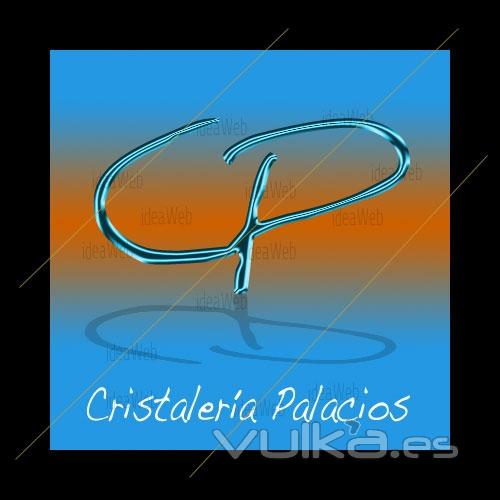 Diseño de logotipo para Cristalerías Palacios Madrid