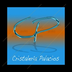 Diseno de logotipo para cristalerias palacios madrid