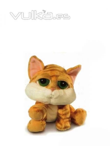 Gatos de peluche de calidad. PELUCHE GATO OJOS GRANDES CHILIE GINGER PEQUEO oasisdecor.com