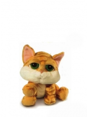 Gatos de peluche de calidad peluche gato ojos grandes chilie ginger pequeno oasisdecorcom