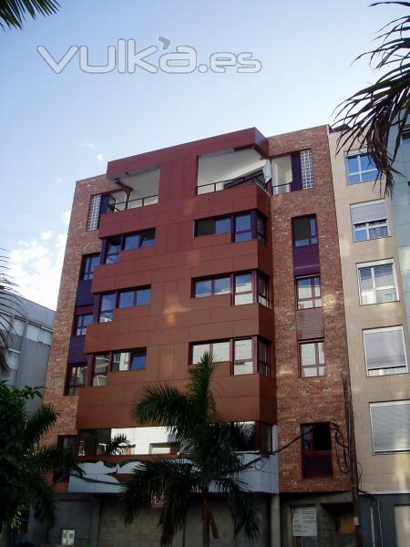 Fachada alucobond canarias