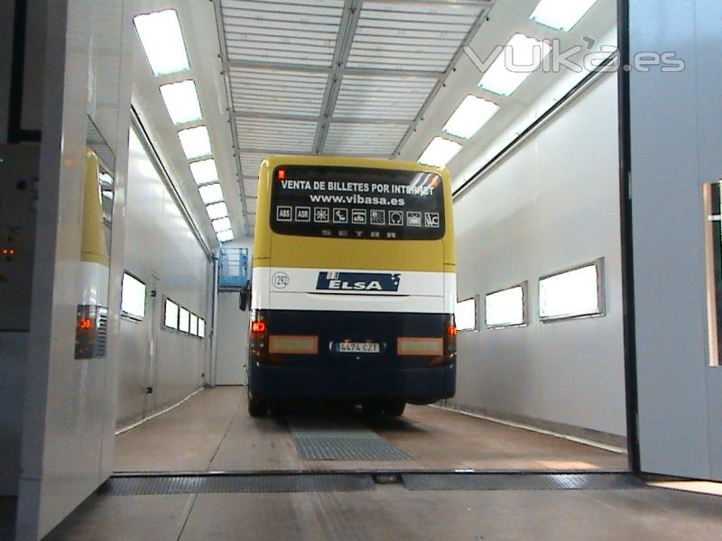 Cabinas de pintura Autobuses