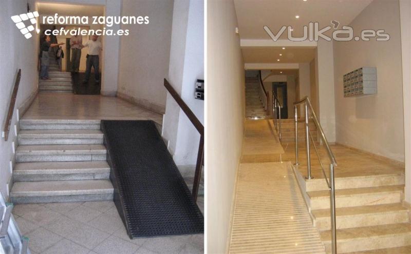 REFORMA ZAGUANES Y PATIOS http://reformas.cefvalencia.es