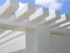 Nuestras pergolas dan buena sombra