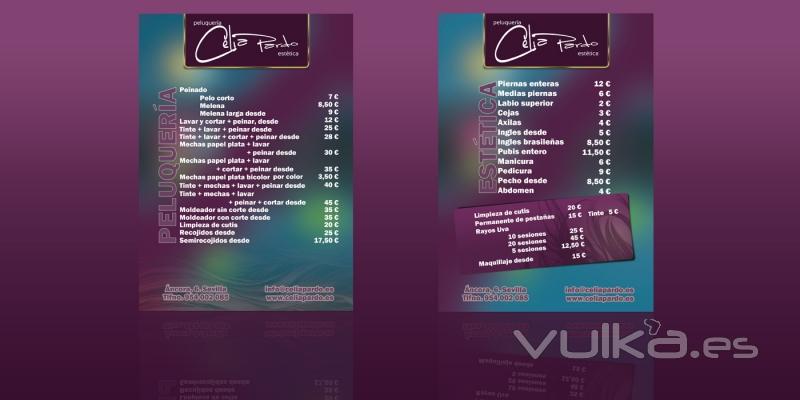 Flyer para Celia Pardo