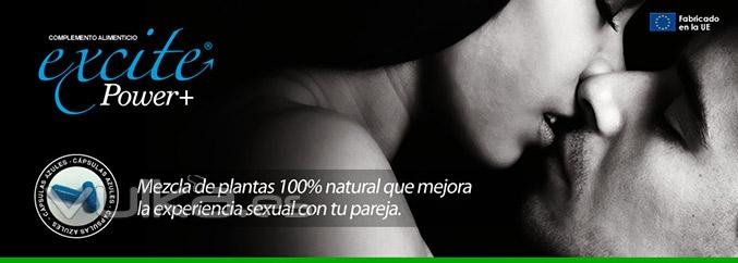 Mejora la potencia sexual con Excite Power. Consguelo en www.herbonatur.com