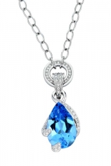 Salazar joyeros y relojeros desde 1931 gargantilla diamantes y piedra de color topaz suizo 944378074