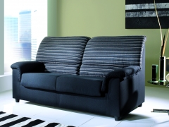 Sofa rayas negras