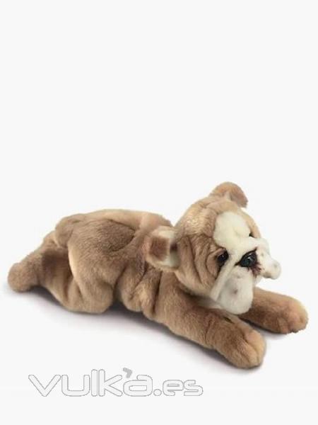 Peluches bulldog de calidad. PERRO PELUCHE BULLDOG YOMIKO GRANDE oasisdecor.com