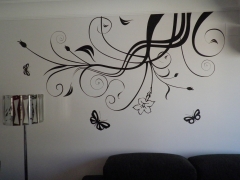 Vinilo decorativo floral zaragoza