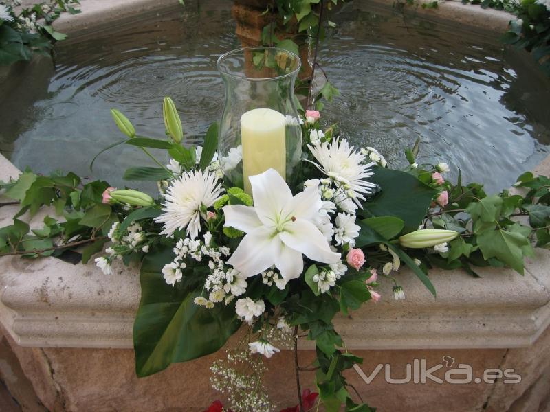 Arreglo Floral Decoracion Boda con Flores Allium Floristas en Madrid