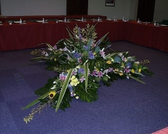 Decoracion floral centro de mesa de flores allium floristas