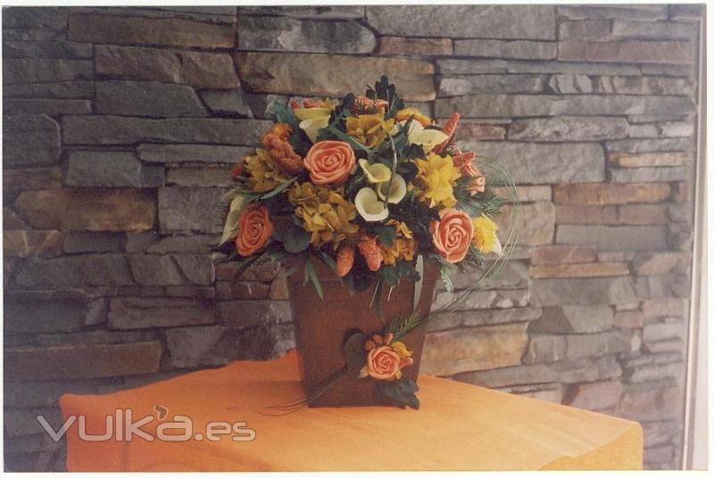 Decoracion Boda civil con flores de Allium Floristeria