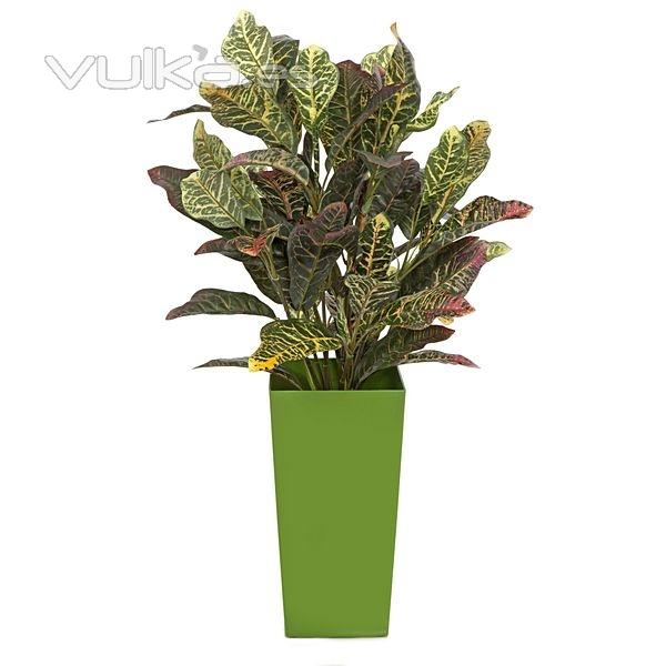 Planta artificial croton 70 en lallimona.com (detalle 2)