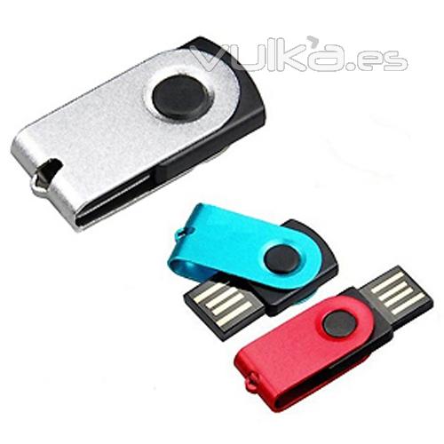 Memoria USB. modelo MINI Swibel. Disponible desde 1 hasta 16Gb. Ref. USBDES6