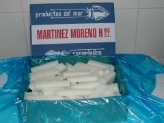 Tiras de Potón (Dosidicus Gigas - caja de 6 kg)