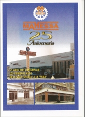 Cartel conmemorativo del 25 aniversario.
