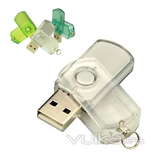 Memoria USB. modelo Swibel. Disponible desde 1 hasta 16Gb. Ref. USBCAP18