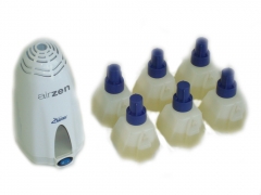 Pack difusor electrico de aromas y repelente de insectos con 6 cargas de recambio.