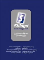 Stilogo ofrece servicios de redaccion, traduccion, transcripcion, web e id corporativa