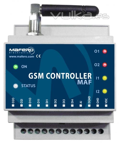 GSM MODULE: Controlador con telfono mvil (domtica simple para su hogar y negocio)