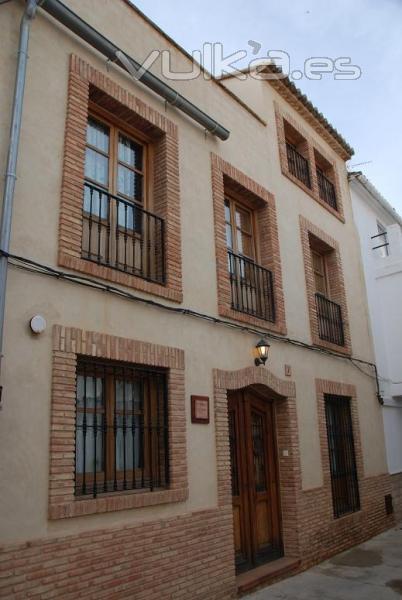 Casa El Rincón. Yátova (Valencia). Fachada.