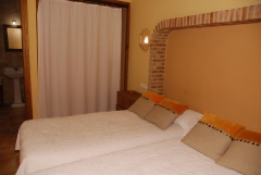 Casa El Rincón. Yátova (Valencia). Habitación del Arco.