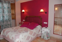 Casa el rincon yatova (valencia) habitacion rosa