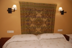 Casa El Rincón. Yátova (Valencia). Habitación buhardilla.