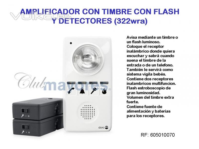 AMPLIFICADOR DE TIMBRE PUERTA Y TELFONO