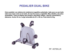 Pedalier magnetico brazos y piernas