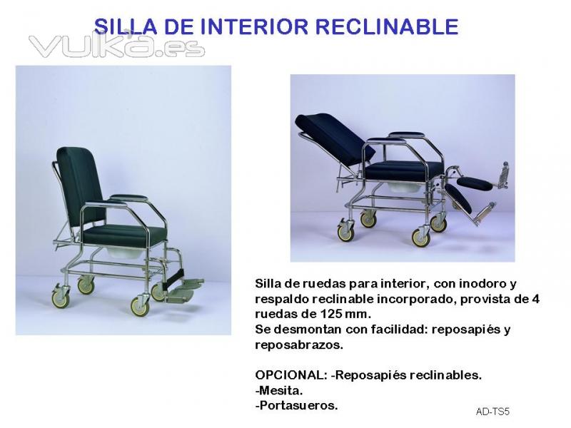 SILLAS DE ACERO PARA INTERIOR