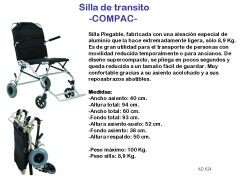 Silla de interior compac
