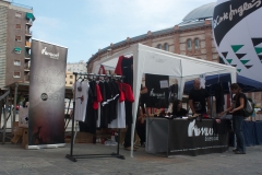 Stand que montamos en las plazas