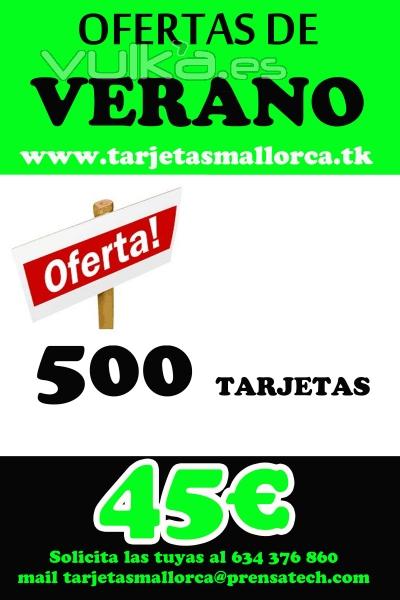 500 tarjetas de visita full color 2 caras diseo incluido