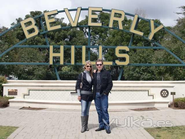 Jammes & Andrea en Beverly Hills.