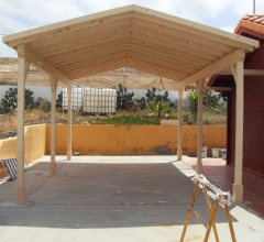Pergola para cochera