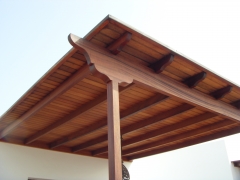 Pergola de sapelly