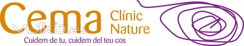 logotipo cema clinic nature
