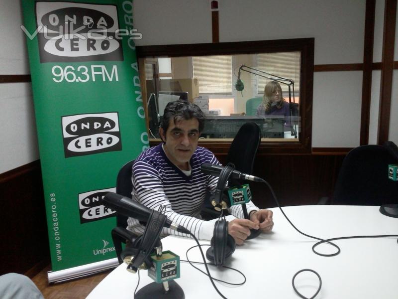 entrevista radiofónica a nuestro Nutricionista José Ramón Giméenz