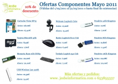 Oferta de componentes informaticos mayo 2011