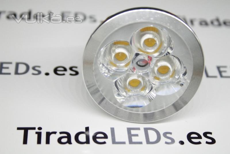 Bombilla LED, 4w. Para sustituir halgenos de 50W