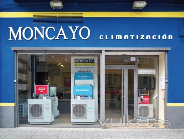 fachada de nuestras instalaciones Moncayo Climatizacin