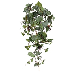 Planta artificial colgante uvas en lallimonacom