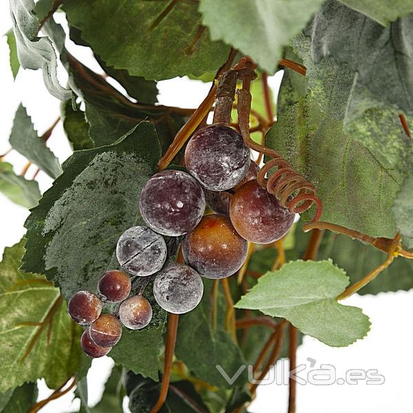 Planta artificial colgante uvas en lallimona.com (detalle 1)
