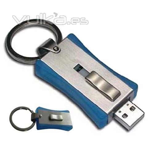 Memoria USB retrácti. Disponible desde 1 hasta 16Gb. Ref. USBLL2