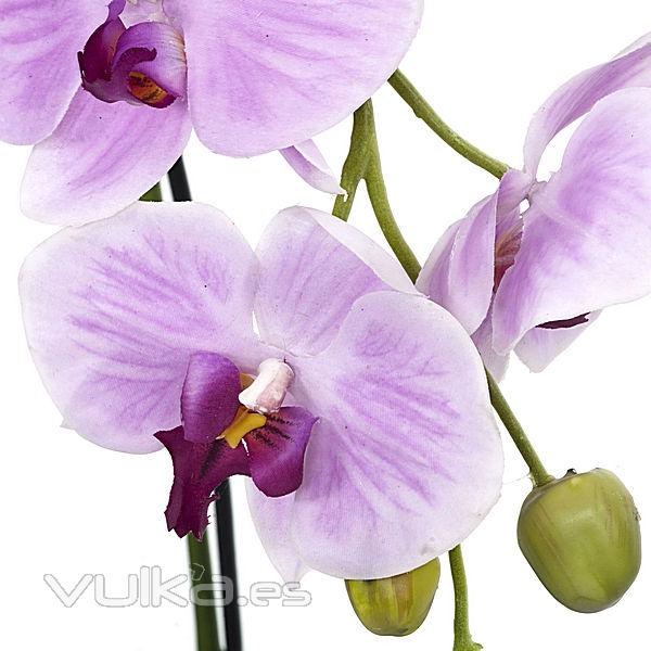 Planta artificial flores orquidea lavanda en lallimona.com (detalle 1)