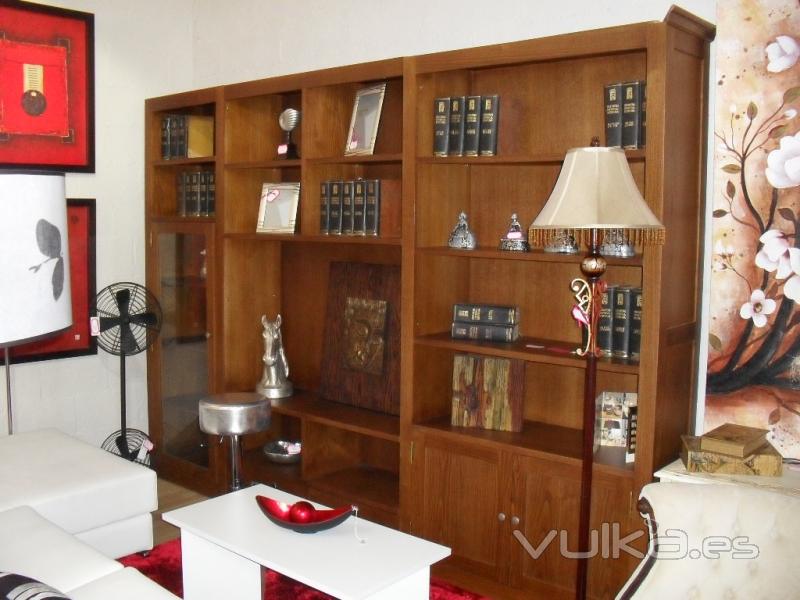 libreria de castaño todas las posibilidades de medidas y acabados