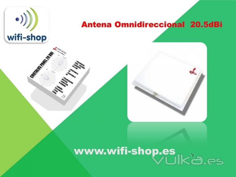 Antena wifi 20,5dBi